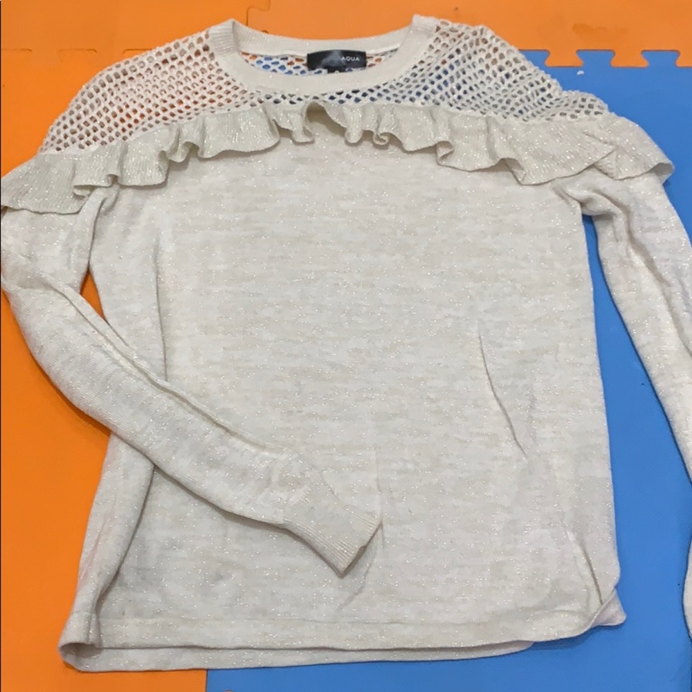 Aqua sweater